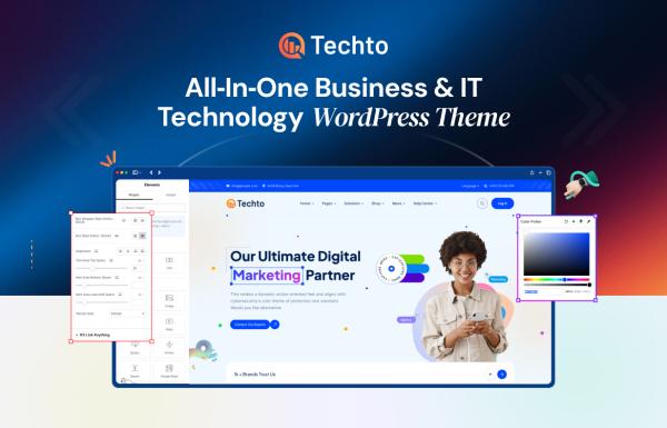 Techto – Business & IT Technology WordPress Theme