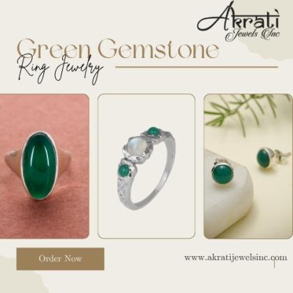 Top Trends in Wholesale Green Gemstone Ring Designs