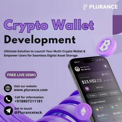Your Vision, Our Wallet – Custom Crypto Wallet Development by Plurance