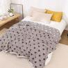 Wrap yourself in pure softness with the Waffle Heart Cotton Blanket
